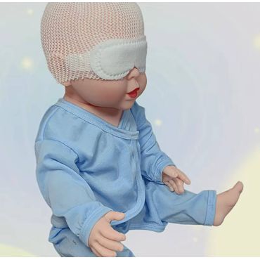 Детская маска для глаз при фототерапии