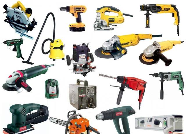 Ассортимент оборудования для аренды